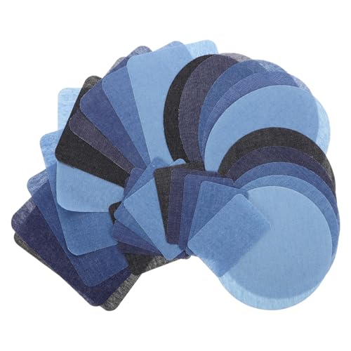 Gatuida 30 Stück Teiliges Jeans Flicken zum Aufnähen Handgemachte Denim Patches für Kleidung für DIY Reparaturen und Designs Waschbar und Robust für Reisen und Notfallreparaturen Gatuida 30 Stück Teiliges Jeans Flicken zum Aufnähen Handgemachte Denim Patches für Kleidung für DIY Reparaturen und Designs Waschbar und Robust für Reisen und Notfallreparaturen von Gatuida