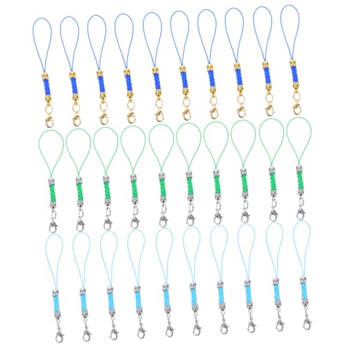 Gatuida 30 Stück Teiliges Lobster Verschluss Schlüsselanhänger mit Bunter Schnur Leichte Charm Straps für Handy Schlüssel DIY Accessoires Vielseitig für Telefon USB Kamera Zufällige Farbe Gatuida 30 Stück Teiliges Lobster Verschluss Schlüsselanhänger mit Bunter Schnur Leichte Charm Straps für Handy Schlüssel DIY Accessoires Vielseitig für Telefon USB Kamera Zufällige Farbe von Gatuida