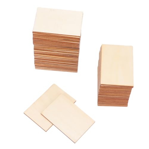 Gatuida 30 Stück Teiliges Rechteckige Holzplatten Dicke DIY Holzscheiben für Kreative Bastelarbeiten Stabile Holzplättchen als Holzdekor und Ornamente für Heimdekoration Gatuida 30 Stück Teiliges Rechteckige Holzplatten Dicke DIY Holzscheiben für Kreative Bastelarbeiten Stabile Holzplättchen als Holzdekor und Ornamente für Heimdekoration von Gatuida