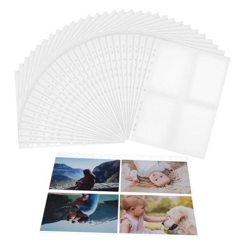 Gatuida 30 Stück Teiliges Sammelkarten Hüllen Doppelseitige Fach Fotohüllen aus Robustem Transparent Kompatibel mit Postkarten und Sammelkarten Schützende Einsteckseiten für Ringordner Gatuida 30 Stück Teiliges Sammelkarten Hüllen Doppelseitige Fach Fotohüllen aus Robustem Transparent Kompatibel mit Postkarten und Sammelkarten Schützende Einsteckseiten für Ringordner von Gatuida