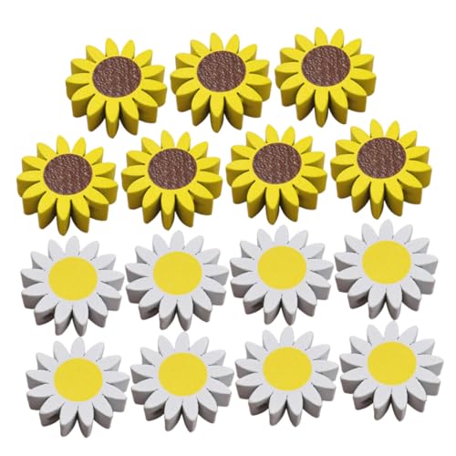 Gatuida 30 Stück Teiliges Sonnenblumen Holzperlen mit Natürliche DIY Holzperlen für Schmuck Makramee Girlanden und Garten Deko Bunte Farben Handliche für Bastelprojekte Zufällige Farbe Gatuida 30 Stück Teiliges Sonnenblumen Holzperlen mit Natürliche DIY Holzperlen für Schmuck Makramee Girlanden und Garten Deko Bunte Farben Handliche für Bastelprojekte Zufällige Farbe von Gatuida