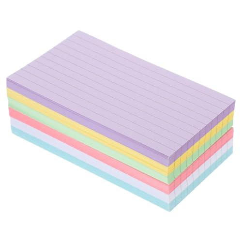 Gatuida 300 Blatt Bunte Indexkarten Memo Karten für Notizen Glatte Schreiboberfläche Vielseitig Einsetzbar für Büro und Zuhause für Erinnerungen und Ideen Gatuida 300 Blatt Bunte Indexkarten Memo Karten für Notizen Glatte Schreiboberfläche Vielseitig Einsetzbar für Büro und Zuhause für Erinnerungen und Ideen von Gatuida