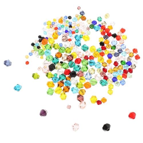 Gatuida 300 Stück Bicone Kristallperlen Mix Facettierte Schmuckperlen für DIY Armbänder Halsketten Ohrringe Bastelperlen Schmuckherstellung Zubehör Gatuida 300 Stück Bicone Kristallperlen Mix Facettierte Schmuckperlen für DIY Armbänder Halsketten Ohrringe Bastelperlen Schmuckherstellung Zubehör von Gatuida