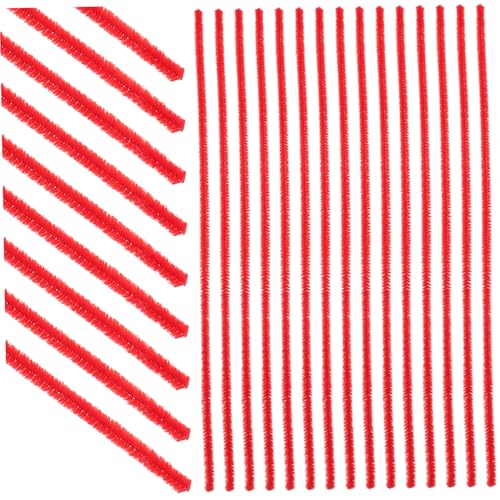 Gatuida 300 Stück DIY Gedrehte Stäbe in Leuchtendem Rot Dicke Biegsame Chenille Stiele aus Sicherem Material für Kreative Bastelarbeiten und Handgemachte DIY Accessoires Gatuida 300 Stück DIY Gedrehte Stäbe in Leuchtendem Rot Dicke Biegsame Chenille Stiele aus Sicherem Material für Kreative Bastelarbeiten und Handgemachte DIY Accessoires von Gatuida