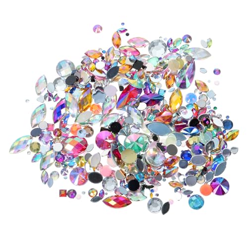 Gatuida 300 Stück Flache Strasssteine für DIY Nagelkunst Bunte Schmucksteine in und Tropfenform Vielseitig für Nail Art Bastelverzierung und Handwerksprojekte Gatuida 300 Stück Flache Strasssteine für DIY Nagelkunst Bunte Schmucksteine in und Tropfenform Vielseitig für Nail Art Bastelverzierung und Handwerksprojekte von Gatuida