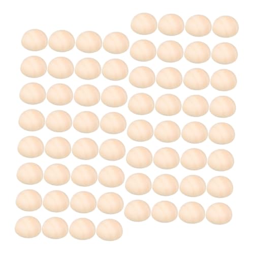 Gatuida 300 Stück Mini Halbholzperlen Unbehandelte Runde Split Holzperlen Natürliche Halbkuppel Ornamente für Bastelprojekte Dekoration und Gatuida 300 Stück Mini Halbholzperlen Unbehandelte Runde Split Holzperlen Natürliche Halbkuppel Ornamente für Bastelprojekte Dekoration und von Gatuida