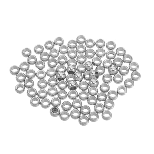 Gatuida 300 Stück Spacer Perlen für Diy Armbänder und Schmuckherstellung Runde Glatte Perlen mit Vielseitigem Elegantem Finish Gatuida 300 Stück Spacer Perlen für Diy Armbänder und Schmuckherstellung Runde Glatte Perlen mit Vielseitigem Elegantem Finish von Gatuida