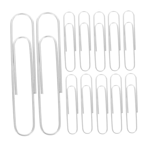 Gatuida 300 Stück Stabile Clips für Büro Schule und Zuhause Wiederverwendbare Büroklammern für Dokumentenorganisation und Diy Projekte Gatuida 300 Stück Stabile Clips für Büro Schule und Zuhause Wiederverwendbare Büroklammern für Dokumentenorganisation und Diy Projekte von Gatuida