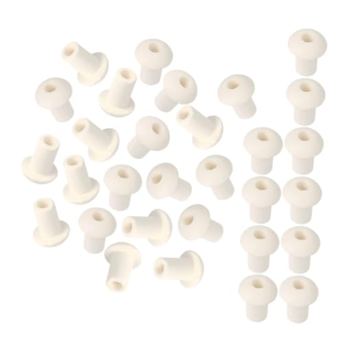 Gatuida 30Stücke Keramik mit Halter für Öllampen Dochtsitz Ersatzteile Langlebiges Lampenzubehör für Laborexperimente und Kreative Anwendungen Gatuida 30Stücke Keramik mit Halter für Öllampen Dochtsitz Ersatzteile Langlebiges Lampenzubehör für Laborexperimente und Kreative Anwendungen von Gatuida