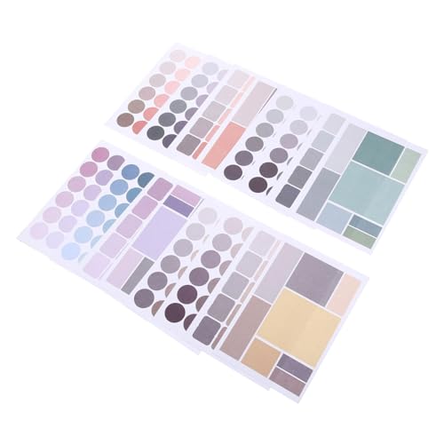 Gatuida 32 Stück Teiliges Selbstklebende Etiketten Sticker Bunte Klassifizierungsaufkleber für Büro und DIY Einfache Handhabung Rund und Quadratisch Beschreibbar Organisationstool Gatuida 32 Stück Teiliges Selbstklebende Etiketten Sticker Bunte Klassifizierungsaufkleber für Büro und DIY Einfache Handhabung Rund und Quadratisch Beschreibbar Organisationstool von Gatuida