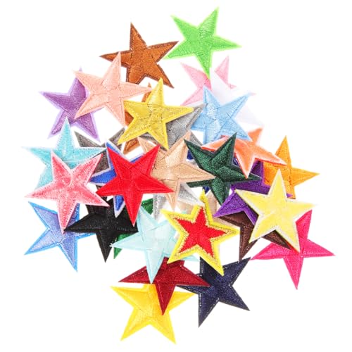 Gatuida 35 Stück Teiliges Stern Aufbügel Patch Bestickte Applikationen für Kleidung Vielseitig für Hosen Schuhe Hüte DIY Dekoration Schnelles und Einfaches Anbringen Bunte Mini Sterne Gatuida 35 Stück Teiliges Stern Aufbügel Patch Bestickte Applikationen für Kleidung Vielseitig für Hosen Schuhe Hüte DIY Dekoration Schnelles und Einfaches Anbringen Bunte Mini Sterne von Gatuida