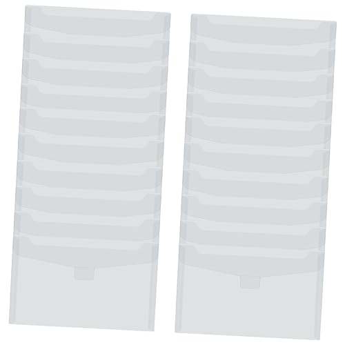 Gatuida 35 Stück Teiliges Transparentes Dokumenten Aufbewahrungsset Wasserdichtem PP für Büro Quittungen Rechnungen Fotos und Stanzformen Vielseitige Organizer Tasche für Schule und Reise Gatuida 35 Stück Teiliges Transparentes Dokumenten Aufbewahrungsset Wasserdichtem PP für Büro Quittungen Rechnungen Fotos und Stanzformen Vielseitige Organizer Tasche für Schule und Reise von Gatuida