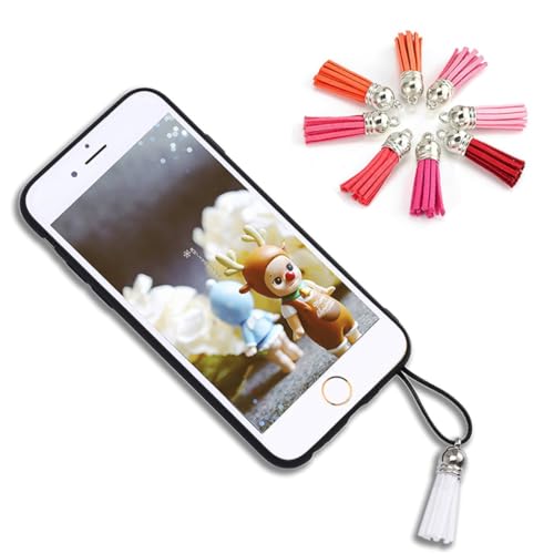 Gatuida 35 Stück Teiliges Wildleder Quasten mit Silberkappen für Schmuckherstellung Handyanhänger Schlüsselanhänger Bunte Lederanhänger DIY Accessoires für Armbänder und Zufällige Farbe Gatuida 35 Stück Teiliges Wildleder Quasten mit Silberkappen für Schmuckherstellung Handyanhänger Schlüsselanhänger Bunte Lederanhänger DIY Accessoires für Armbänder und Zufällige Farbe von Gatuida
