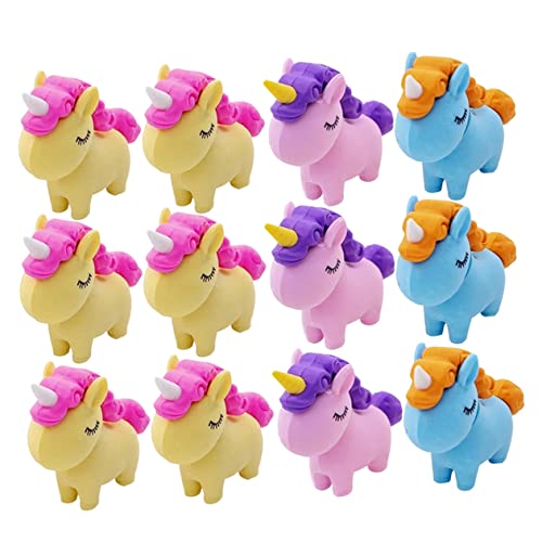 Gatuida 36 Stück Teiliges Bunte Einhorn Radiergummis für Kleine Praktische Schreibfehlerkorrektur Sichere Materialien als Kindergeburtstag Mitgebsel oder Party Favor für Jungen und Gatuida 36 Stück Teiliges Bunte Einhorn Radiergummis für Kleine Praktische Schreibfehlerkorrektur Sichere Materialien als Kindergeburtstag Mitgebsel oder Party Favor für Jungen und von Gatuida