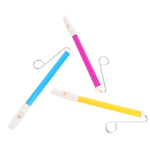 Gatuida 3 Stücke Schiebepfeife Kinder Spielzeug Kreatives Musikspielzeug für Jungen und Mädchen Frühpädagogisches Musikinstrument Robustes Kunststoffdesign für Partys von Gatuida