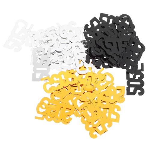 Gatuida 3er Pack Neujahrs Glitzer Konfetti Schwarz Gold Silber Funkelnde Tischdeko für Silvester Abschlussfeier Sichere Partystreuung Einfache Anwendung und Schnelle Gatuida 3er Pack Neujahrs Glitzer Konfetti Schwarz Gold Silber Funkelnde Tischdeko für Silvester Abschlussfeier Sichere Partystreuung Einfache Anwendung und Schnelle von Gatuida