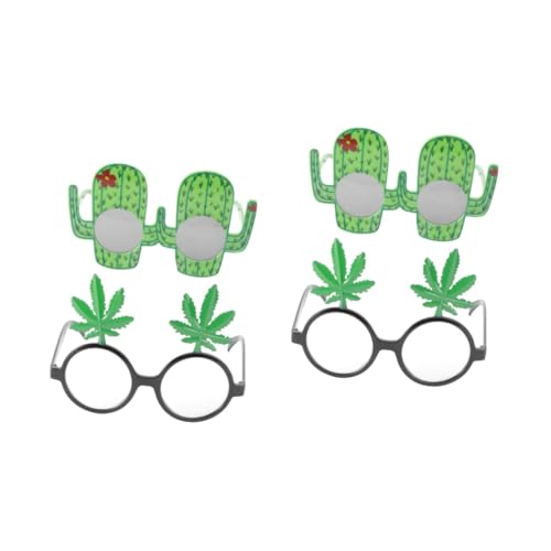 Gatuida 4 Geburtstags feier Party Styling Brille cactus glasses partyhüte kindergeburtstag Fotoautomat mit Luau-Brille kinder sonnenbrille schnapsgläser Sonnenbrillen für Kinder Bild von Gatuida