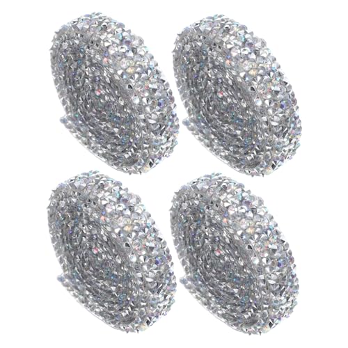 Gatuida 4 Rollen Hitzeaktivierte Glitzernde Ripsbandstreifen für Diy Projekte Hochzeits und Partyddekoration Ab Farbe Gatuida 4 Rollen Hitzeaktivierte Glitzernde Ripsbandstreifen für Diy Projekte Hochzeits und Partyddekoration Ab Farbe von Gatuida