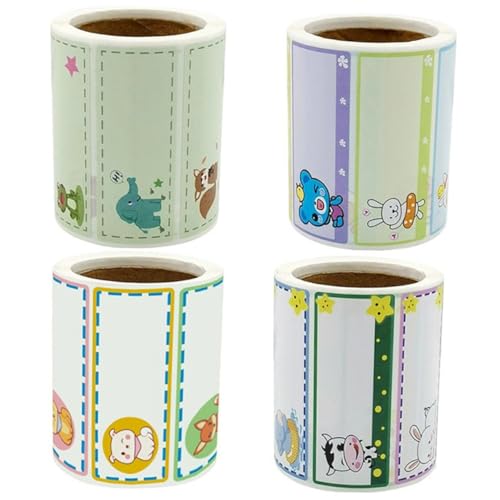 Gatuida 4 Rollen Namensaufkleber für Wasserfesten Handbeschriftbaren Etiketten Selbstklebend für Kindergarten Schule Babybetreuung und Lunchboxen Vielseitig Haftend Kunststoff Glas Metall Gatuida 4 Rollen Namensaufkleber für Wasserfesten Handbeschriftbaren Etiketten Selbstklebend für Kindergarten Schule Babybetreuung und Lunchboxen Vielseitig Haftend Kunststoff Glas Metall von Gatuida