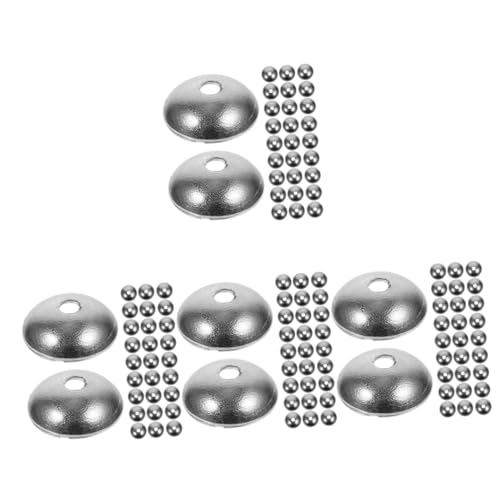 Gatuida 4 Sätze Perlenkappen Für Diy Schmuckherstellung Abstandshalter Für Armbänder Und Dekoration Langlebig Und Rostfrei 200 Stück * 4 von Gatuida