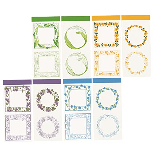 Gatuida 4 Sätze Vintage Scrapbook Papier Dekoratives Aesthetic Papier für Notizbuch Scrapbooking mit Blumenmustern für DIY Bastelprojekte und Kreative Journale von Gatuida