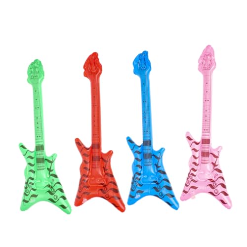 Gatuida Aufblasbare Gitarren-kuchendekoration – Mini-gitarrenmodell Für Kindergeburtstage Partyzubehör Zum Thema Musik Gatuida Aufblasbare Gitarren-kuchendekoration – Mini-gitarrenmodell Für Kindergeburtstage Partyzubehör Zum Thema Musik von Gatuida
