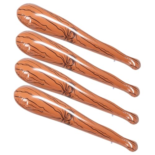 Gatuida 4 Stück Aufblasbarer Baseballschläger Holzoptik für Erwachsene für Sportevents Partys und Sommeraktivitäten Anpassbare Härte und Vielseitig Einsetzbar Gatuida 4 Stück Aufblasbarer Baseballschläger Holzoptik für Erwachsene für Sportevents Partys und Sommeraktivitäten Anpassbare Härte und Vielseitig Einsetzbar von Gatuida
