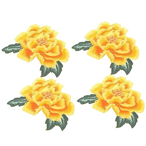 Gatuida 4 Stück Blumen Stickerei Applikationen zum Aufnähen und Aufbügeln Dekorative Kleidung Patches für DIY Reparatur Fleckenabdeckung und Modische Textilverzierung Gatuida 4 Stück Blumen Stickerei Applikationen zum Aufnähen und Aufbügeln Dekorative Kleidung Patches für DIY Reparatur Fleckenabdeckung und Modische Textilverzierung von Gatuida