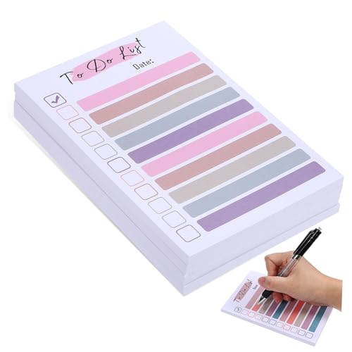 Gatuida 4 Stück Bunte To Do Liste Haftnotizen Papier Wiederablösbar Starke Klebkraft Notizblöcke für Büro und Alltag Planer Zubehör Gatuida 4 Stück Bunte To Do Liste Haftnotizen Papier Wiederablösbar Starke Klebkraft Notizblöcke für Büro und Alltag Planer Zubehör von Gatuida