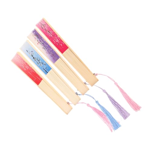 Gatuida 4 Stück Faltbare Handfächer für Damen Vielseitige Party Hochzeitsdeko Asiatische Kultur-fächer als Foto-accessoire und Praktische Faltfächer für Festivals und Tanzveranstaltungen Gatuida 4 Stück Faltbare Handfächer für Damen Vielseitige Party Hochzeitsdeko Asiatische Kultur-fächer als Foto-accessoire und Praktische Faltfächer für Festivals und Tanzveranstaltungen von Gatuida
