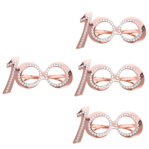 Gatuida 4 Stück Geburtstagsbrille geburtstag brille LED Festival leuchtbrillen lustige schnapsgläser sonnenbrillen Partygeschenke für Feiern Urlaubsparty-Brille Plastik Rose Gold Gatuida 4 Stück Geburtstagsbrille geburtstag brille LED Festival leuchtbrillen lustige schnapsgläser sonnenbrillen Partygeschenke für Feiern Urlaubsparty-Brille Plastik Rose Gold von Gatuida