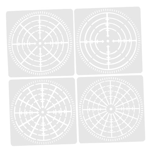 Gatuida 4 Stück Mandala Schablonen Teilig Wiederverwendbare DIY Wandgestaltung Schablonen mit Feinen Mandala Punktmustern Kompakte Praktische für Kreative Malerei und Basteln Gatuida 4 Stück Mandala Schablonen Teilig Wiederverwendbare DIY Wandgestaltung Schablonen mit Feinen Mandala Punktmustern Kompakte Praktische für Kreative Malerei und Basteln von Gatuida