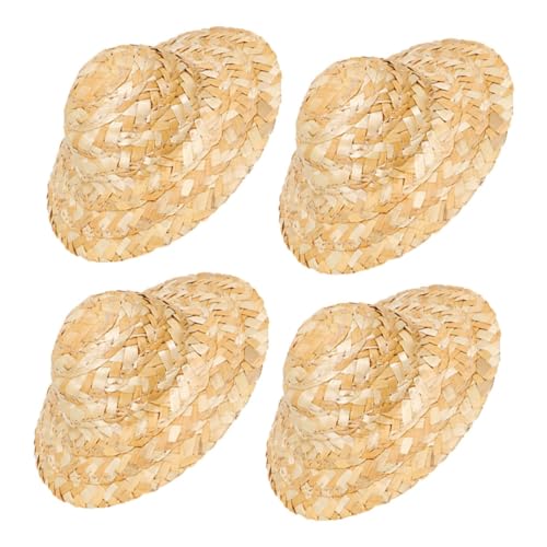 Gatuida 4 Stück Miniatur Strohhüte Handgefertigte Mini Puppenhüte aus Geflochtenem Stroh Leicht und Kompakt für DIY Puppendekoration Mikro Landschaft Bastelzubehör und Geschenkideen Gatuida 4 Stück Miniatur Strohhüte Handgefertigte Mini Puppenhüte aus Geflochtenem Stroh Leicht und Kompakt für DIY Puppendekoration Mikro Landschaft Bastelzubehör und Geschenkideen von Gatuida