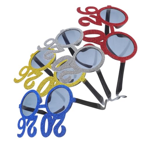 Gatuida 4stücke Zahlenbrille Glitzer-silvesterbrille Partybrillen Für Silvesterparty Abschlussfeier Foto-requisiten Partygeschenke Dekorationen Gatuida 4stücke Zahlenbrille Glitzer-silvesterbrille Partybrillen Für Silvesterparty Abschlussfeier Foto-requisiten Partygeschenke Dekorationen von Gatuida