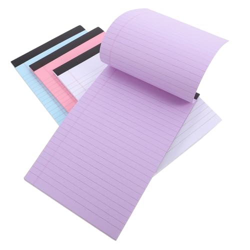 Gatuida 4 Stück Notizblock Set Teiliges Set Farbige Beschreibbare Blöcke Liniert für To Do Listen Memo Notizen im Büro für Kreative Projekte Gatuida 4 Stück Notizblock Set Teiliges Set Farbige Beschreibbare Blöcke Liniert für To Do Listen Memo Notizen im Büro für Kreative Projekte von Gatuida