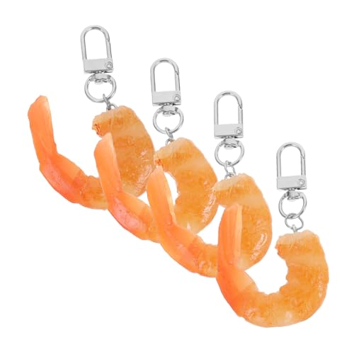 Gatuida 4 Stück Realistische Garnelen Schlüsselanhänger aus Langlebigem PVC Kreative Taschen und Schlüsselanhänger Vielseitig als Partygeschenk und Dekorativer Anhänger für Rucksäcke und Gatuida 4 Stück Realistische Garnelen Schlüsselanhänger aus Langlebigem PVC Kreative Taschen und Schlüsselanhänger Vielseitig als Partygeschenk und Dekorativer Anhänger für Rucksäcke und von Gatuida