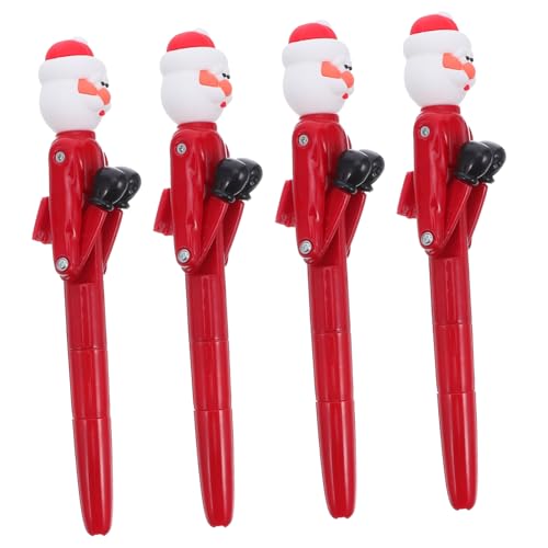 Gatuida 4 Stück Santa Claus Boxhandschuh Kugelschreiber Lustiger Weihnachtskugelschreiber mit Komfortablem Griff Vielseitig für Schule Büro Partygeschenke und Festliche Schreibutensilien Gatuida 4 Stück Santa Claus Boxhandschuh Kugelschreiber Lustiger Weihnachtskugelschreiber mit Komfortablem Griff Vielseitig für Schule Büro Partygeschenke und Festliche Schreibutensilien von Gatuida