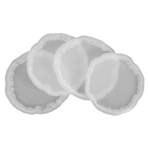 Gatuida 4 Stück Silikon Untersetzer Gießform DIY Epoxidharz Formen für Kristall Design Oval und Quadratisch für Tischdekoration und Kunsthandwerk Leicht zu Entformen Gatuida 4 Stück Silikon Untersetzer Gießform DIY Epoxidharz Formen für Kristall Design Oval und Quadratisch für Tischdekoration und Kunsthandwerk Leicht zu Entformen von Gatuida