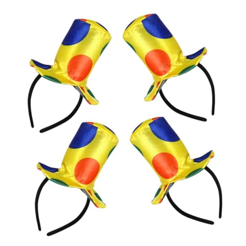 Gatuida 4 Stück Teiliges Clown-haarband Lustige Karneval Kopfbedeckung für Erwachsene und Leichtes Bequemes Stirnband für Halloween Geburtstag Cosplay und Partyspaß Gatuida 4 Stück Teiliges Clown-haarband Lustige Karneval Kopfbedeckung für Erwachsene und Leichtes Bequemes Stirnband für Halloween Geburtstag Cosplay und Partyspaß von Gatuida