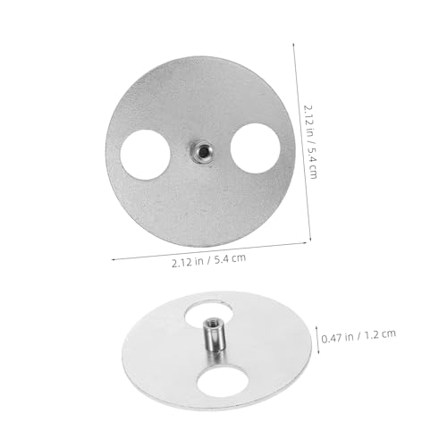 Gatuida 4 Stück Teiliges DIY Aufziehschlüssel Metall Rundes Musikbox Ersatzteil Mechanischer Wickler mit Glatter Oberfläche Hohe Härte Kompatibel für Spieluhren DIY Reparatur von Gatuida
