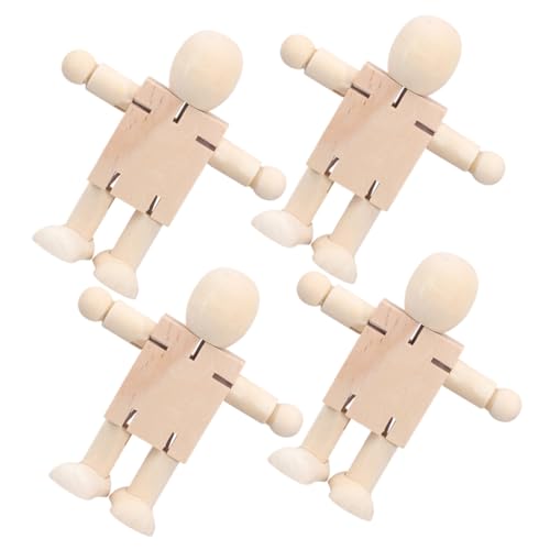 Gatuida 4 Stück Teiliges DIY Holzroboter Kleine Unvollendete Holzfiguren Stabile Holzpuppen zum Bemalen Kreative Bastelspielzeuge Glatte Oberfläche Langlebige Tischdekoration Gatuida 4 Stück Teiliges DIY Holzroboter Kleine Unvollendete Holzfiguren Stabile Holzpuppen zum Bemalen Kreative Bastelspielzeuge Glatte Oberfläche Langlebige Tischdekoration von Gatuida