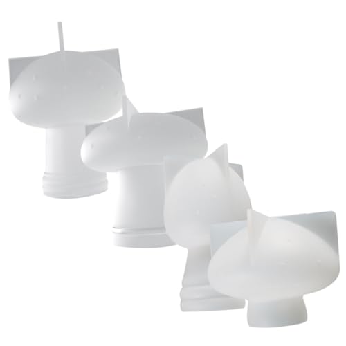 Gatuida 4 Stück Teiliges Flexibles Silikon Gießformen für DIY Epoxidharz Pilzornamente Widerstandsfähige Elastische Pilz Silikonformen für Kreative Bastelprojekte und Individuelle Gatuida 4 Stück Teiliges Flexibles Silikon Gießformen für DIY Epoxidharz Pilzornamente Widerstandsfähige Elastische Pilz Silikonformen für Kreative Bastelprojekte und Individuelle von Gatuida
