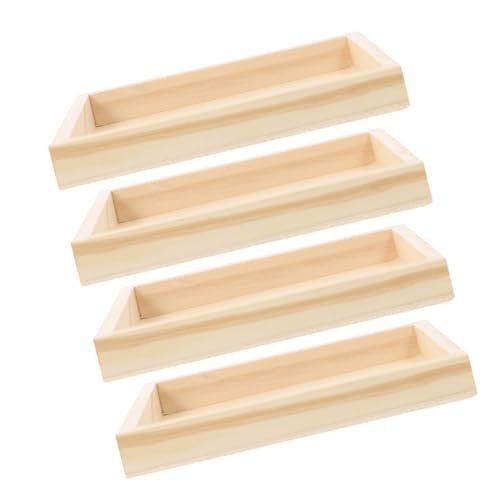Gatuida 4 Stück Teiliges Holz Aufbewahrungstabletts für Puzzlebausteine Praktische Robuste Blockhalter aus Naturbelassenem Holz Wiederverwendbar und Platzsparend für Organisation Gatuida 4 Stück Teiliges Holz Aufbewahrungstabletts für Puzzlebausteine Praktische Robuste Blockhalter aus Naturbelassenem Holz Wiederverwendbar und Platzsparend für Organisation von Gatuida