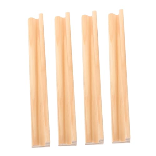 Gatuida 4 Stück Teiliges Holz Domino Rack DIY Buchstaben Halter für Domino Spiele Robuste Glatte Holzständer für Kreative Projekte und Alphabetisches Lernen Gatuida 4 Stück Teiliges Holz Domino Rack DIY Buchstaben Halter für Domino Spiele Robuste Glatte Holzständer für Kreative Projekte und Alphabetisches Lernen von Gatuida