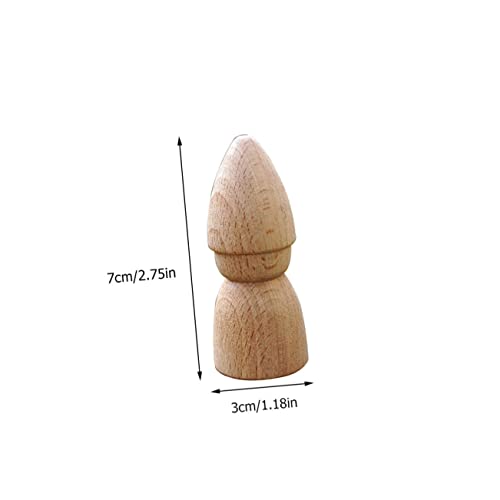 Gatuida 4 Stück Teiliges Holzpuppen DIY Bastelset für Naturbelassene Holzfiguren zum Bemalen Pädagogisches Holzspielzeug für Kreative Handarbeiten Junger Mädchen und Jungen Gatuida 4 Stück Teiliges Holzpuppen DIY Bastelset für Naturbelassene Holzfiguren zum Bemalen Pädagogisches Holzspielzeug für Kreative Handarbeiten Junger Mädchen und Jungen von Gatuida