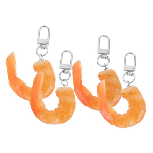 Gatuida 4 Stück Teiliges PVC Garnelen Schlüsselanhänger Realistische Lebensmittel Modell Anhänger Strapazierfähige Dekoration für Taschen Rucksäcke und Schlüsselbund Kreative Gatuida 4 Stück Teiliges PVC Garnelen Schlüsselanhänger Realistische Lebensmittel Modell Anhänger Strapazierfähige Dekoration für Taschen Rucksäcke und Schlüsselbund Kreative von Gatuida