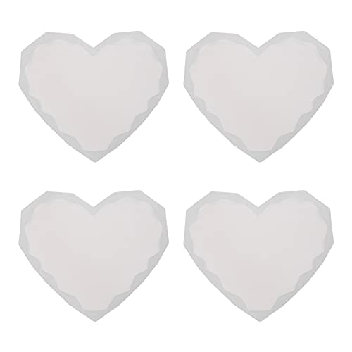 Gatuida 4 Stück Teiliges Silikon Gießform Herzförmige Untersetzer DIY Epoxidharz Formen für Kreative Bastelprojekte Langlebig und Leicht zu Verwenden Gatuida 4 Stück Teiliges Silikon Gießform Herzförmige Untersetzer DIY Epoxidharz Formen für Kreative Bastelprojekte Langlebig und Leicht zu Verwenden von Gatuida