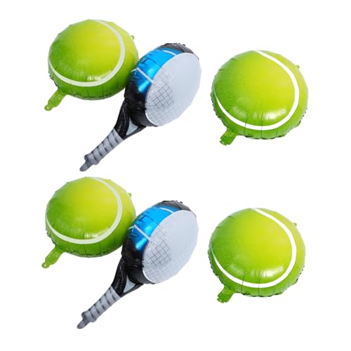 Gatuida 4 Stück Teiliges Tennis Party Luftballon Dunkle Tennisball Folienballons Blaue Tennisracket Folienballons Schnelle Aufblasung Einfach Hängbar Sportliche Geburtstagsdekoration Gatuida 4 Stück Teiliges Tennis Party Luftballon Dunkle Tennisball Folienballons Blaue Tennisracket Folienballons Schnelle Aufblasung Einfach Hängbar Sportliche Geburtstagsdekoration von Gatuida