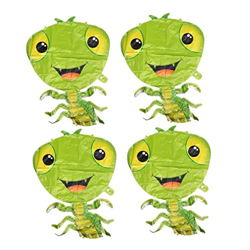Gatuida 4 Stück tierischer Ballon luftballons tierluftballone geburtstagsballon Folienballons Set ballonie dekorativ Party für Ballons Ornamente kreative Folienballons Aluminiumfolie Green von Gatuida