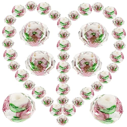 Gatuida 40 Stück Steinperlen Blüten Design Glasperlen für DIY Armbänder Schmuckherstellung Bastelperlen für Kreative Projekte Gatuida 40 Stück Steinperlen Blüten Design Glasperlen für DIY Armbänder Schmuckherstellung Bastelperlen für Kreative Projekte von Gatuida